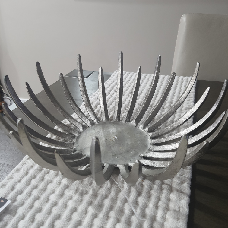 Silver Metal Bowl