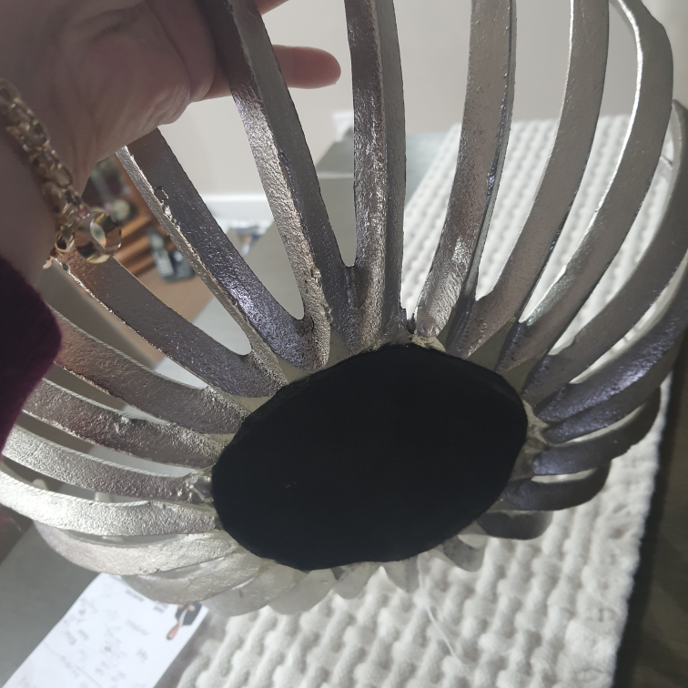 Silver Metal Bowl - photo 3