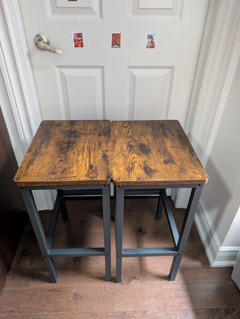Set of 2 Bar Stools