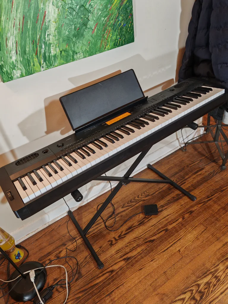 CASIO CDP-220R, 88 fully weighted keys digital piano thumbnail