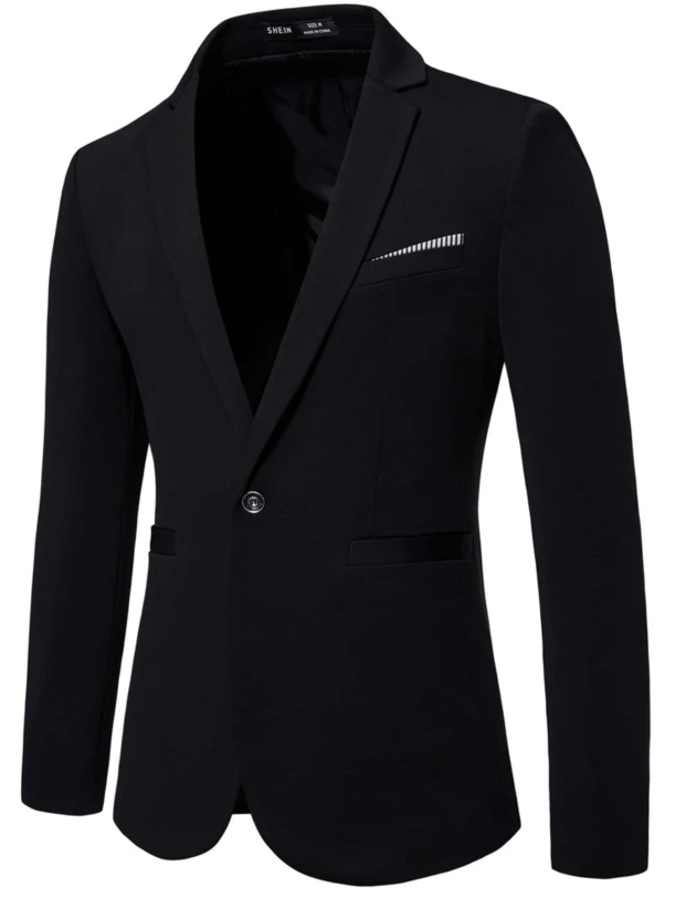 Men's Black Blazer Jacket brand new!