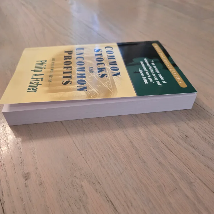 Common Stocks And Uncommon Profits by Philip A.Fisher image indicator(3)