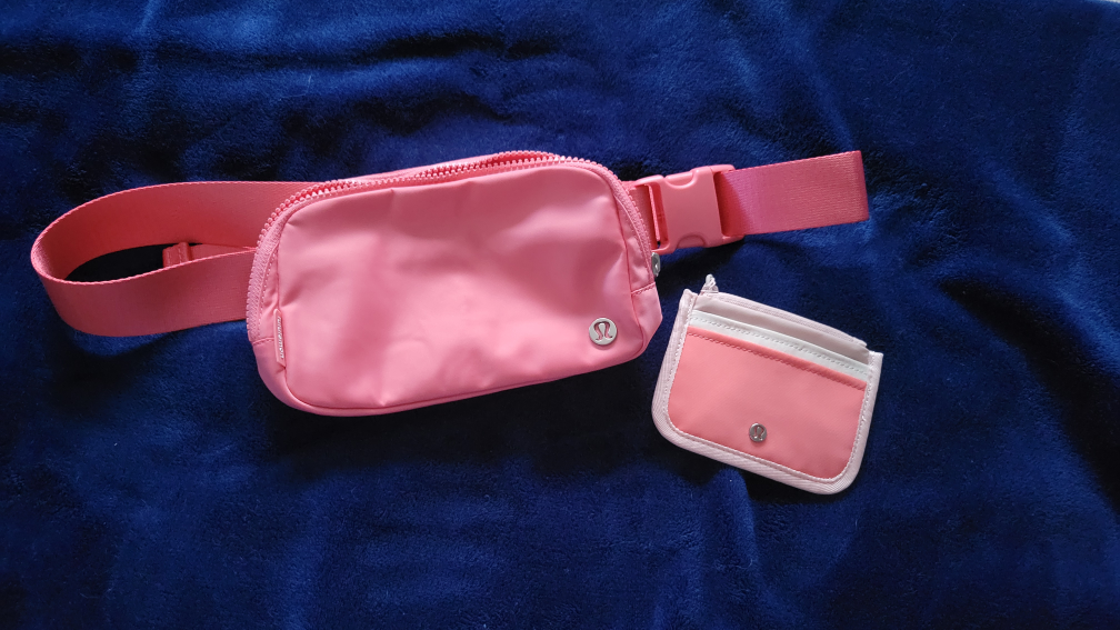 Lululemon belt bag and wallet