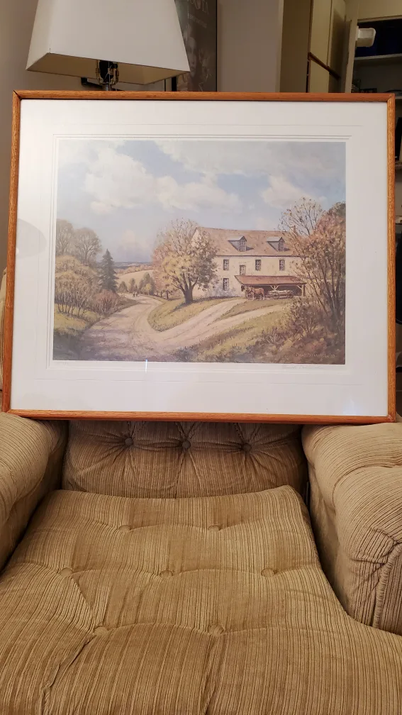 Frank Panabaker Old Mill Ancaster Fine Art Print thumbnail
