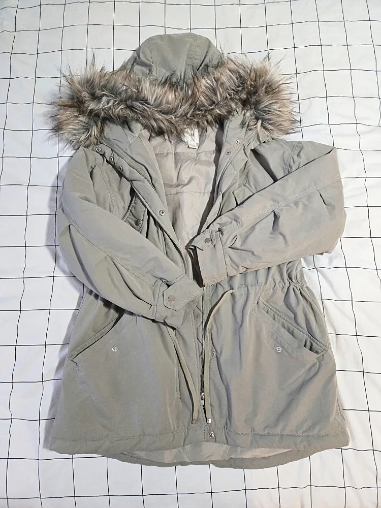 H&M Green Winter Parka thumbnail