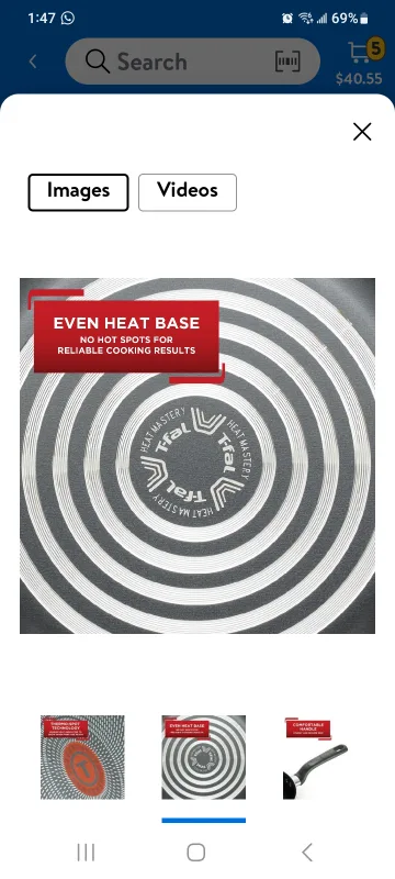 13.25 inch t -fal fry pan big image indicator(2)