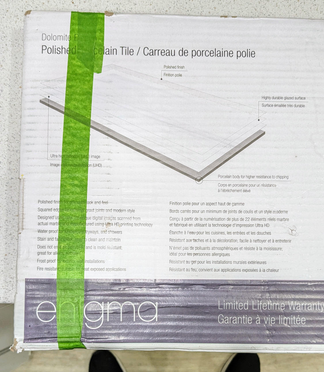Enigma tile set (box of 8) #ThriftyPicks
