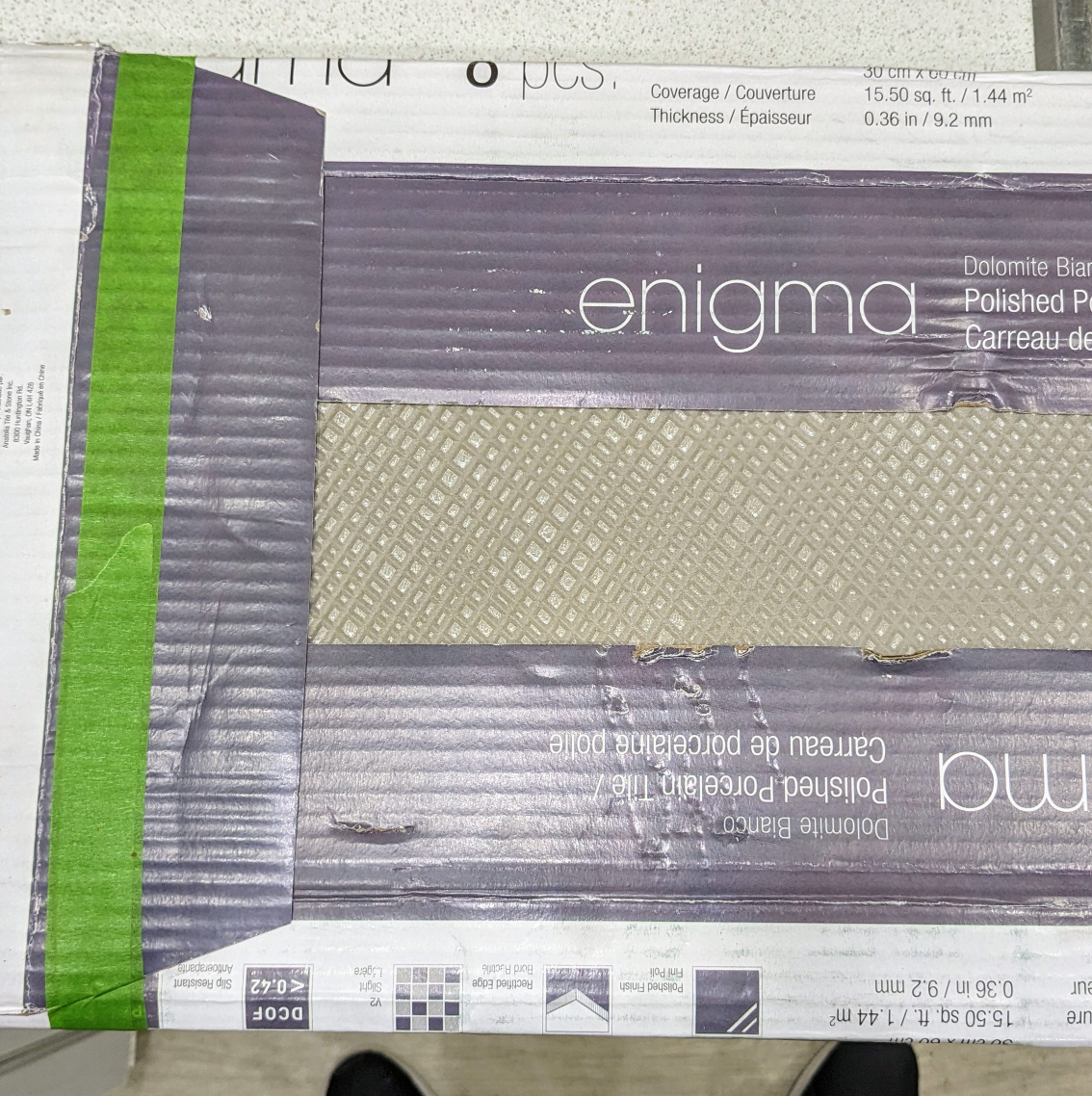 Enigma tile set (box of 8) #ThriftyPicks - photo 2