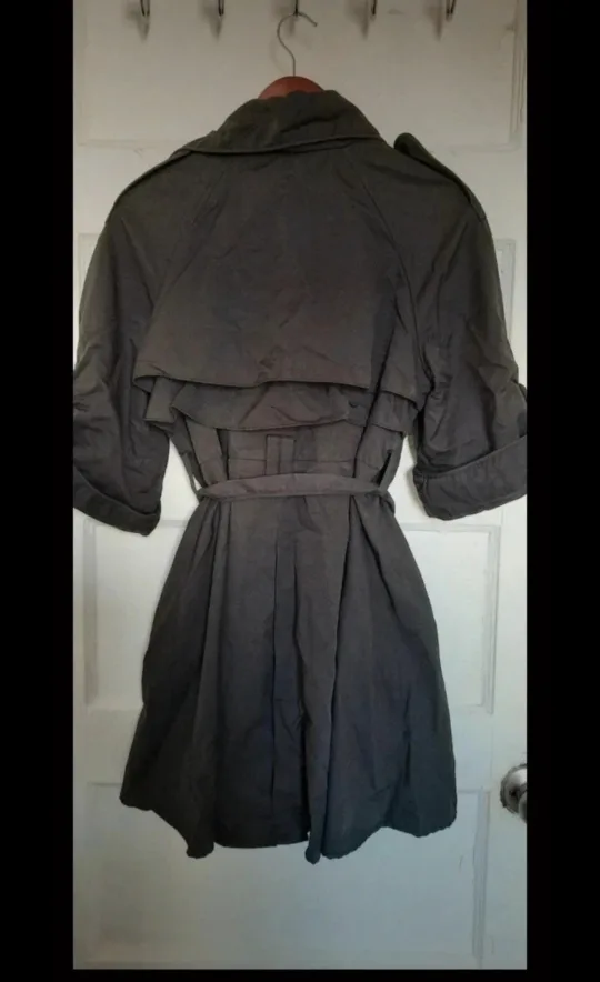 Lily  Short Sleeve Trench Coat image indicator(4)