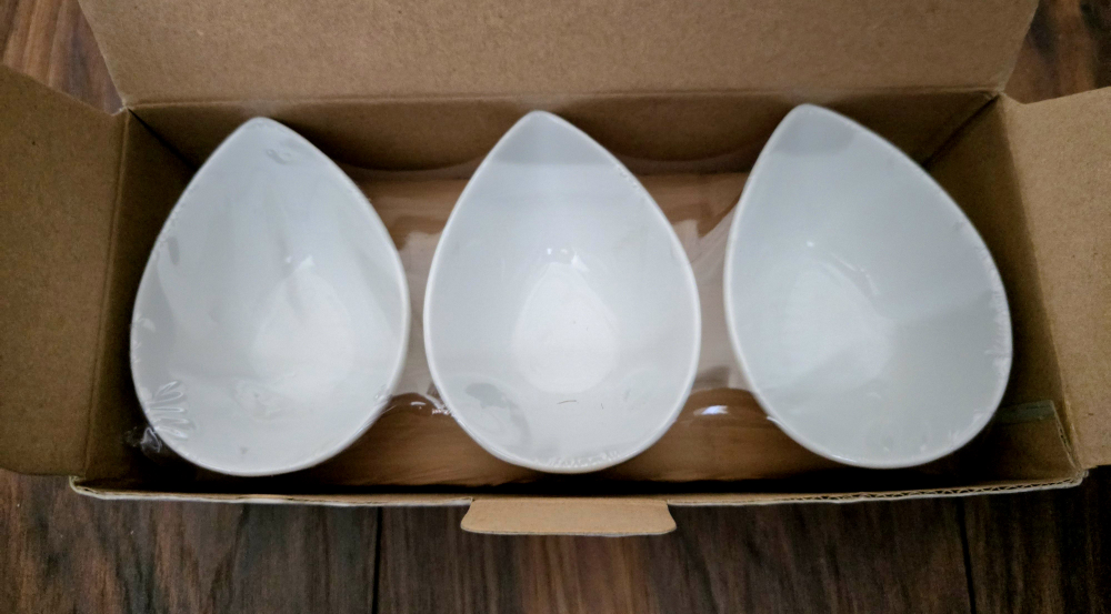 Luciano Gourmet Porcelain Serving Dishes With Bamboo Tray - photo 5