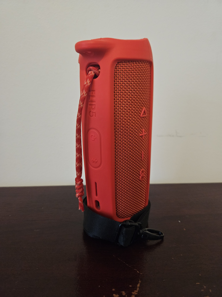JBL Flip 5 Portable Bluetooth Speaker (red) - photo 2