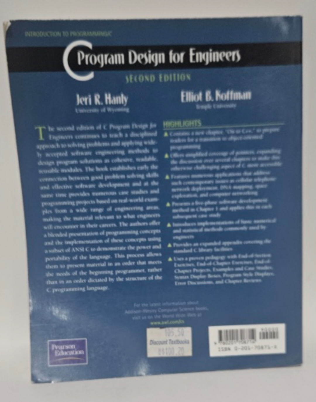 C Program Design for Engineers, 2nd Edition - photo 2