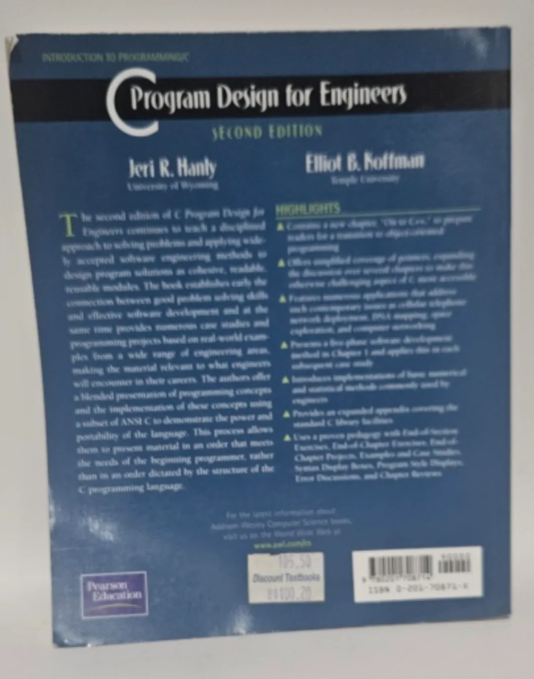 C Program Design for Engineers, 2nd Edition image indicator(2)