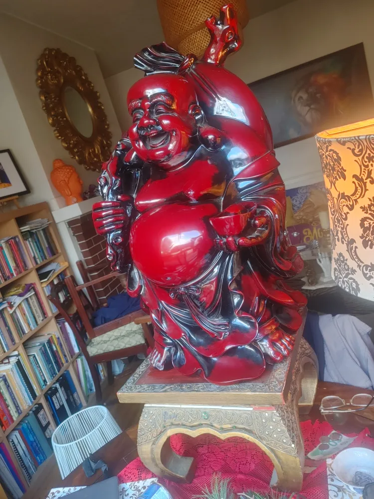 Porcelain Huge Buddha 2 ft / 3 ft with the stand image indicator(4)
