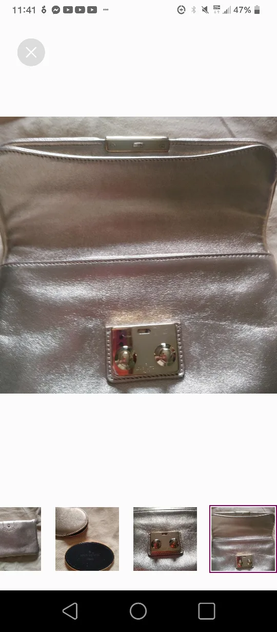 Louis Vuitton gold clutch image indicator(6)