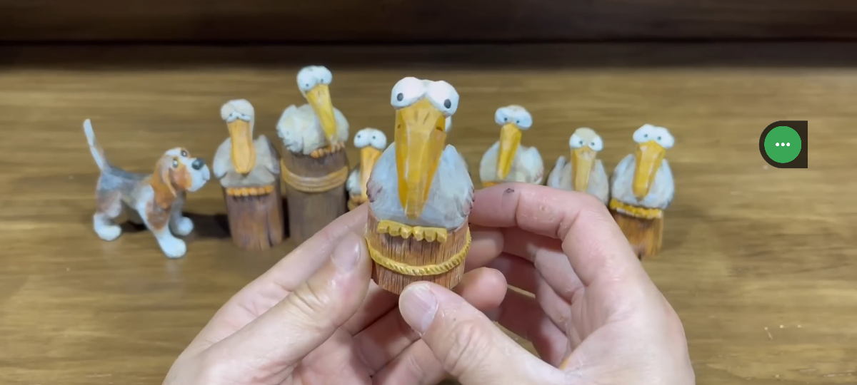 Hand-Carved Wooden Figurines - photo 5