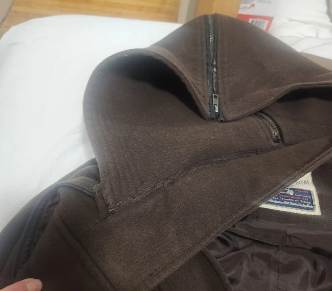 Tiffosi Denim Brown Hooded Jacket image indicator(3)