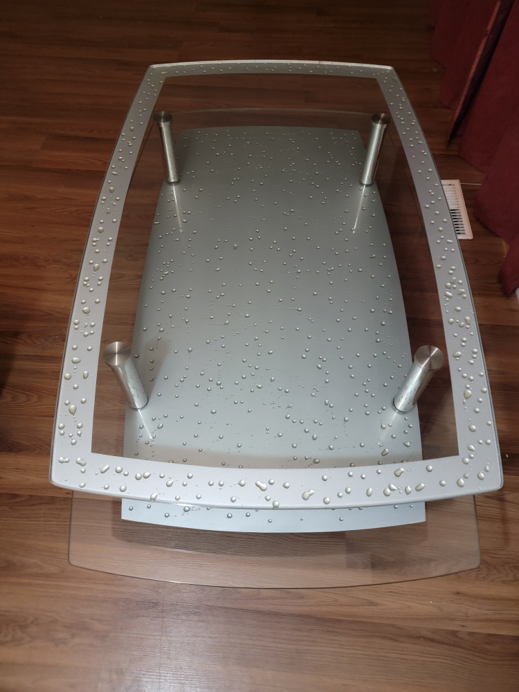 Modern Glass Coffee Table with Dual Levels - Sleek & Stylish - photo 2