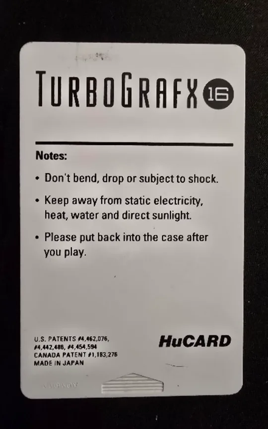 Keith Courage in Alpha Zones TurboGrafx-16 HuCard image indicator(2)