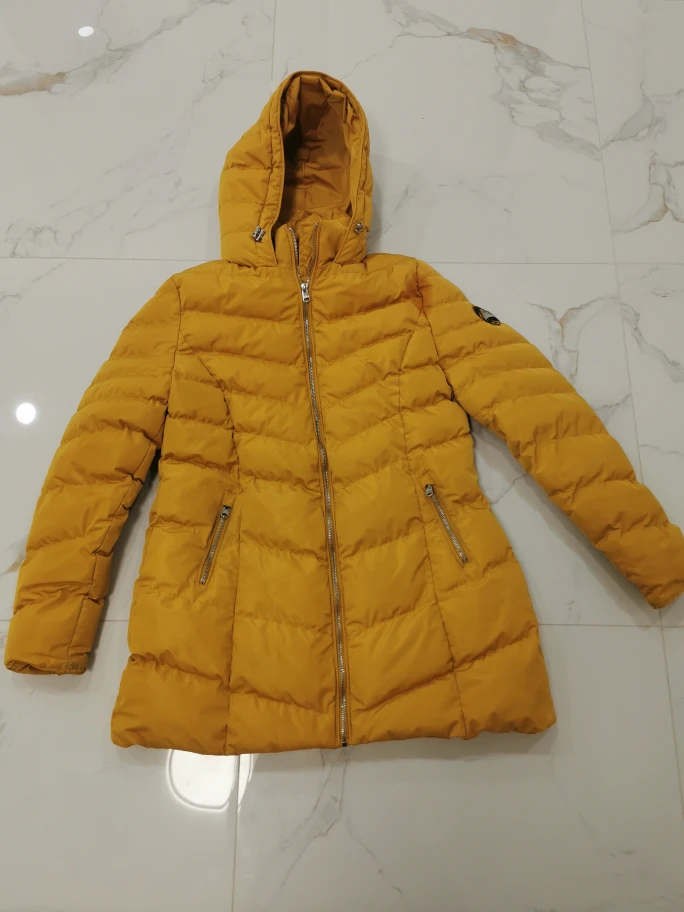 Tokyo Laundry Women's Yellow Puffer Jacket - photo 4