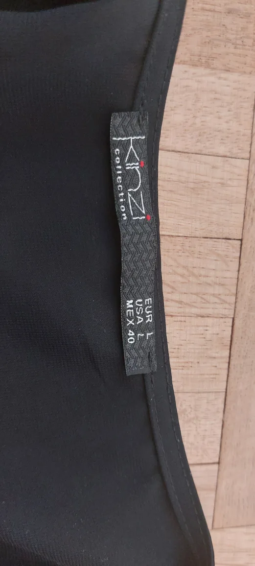 Kanz Women's Green and Black Blouse image indicator(3)