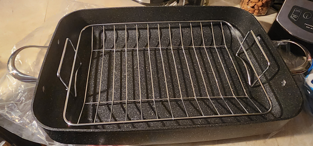 Heritage The Rock Roaster w/ Removable Rack, Non-Stick