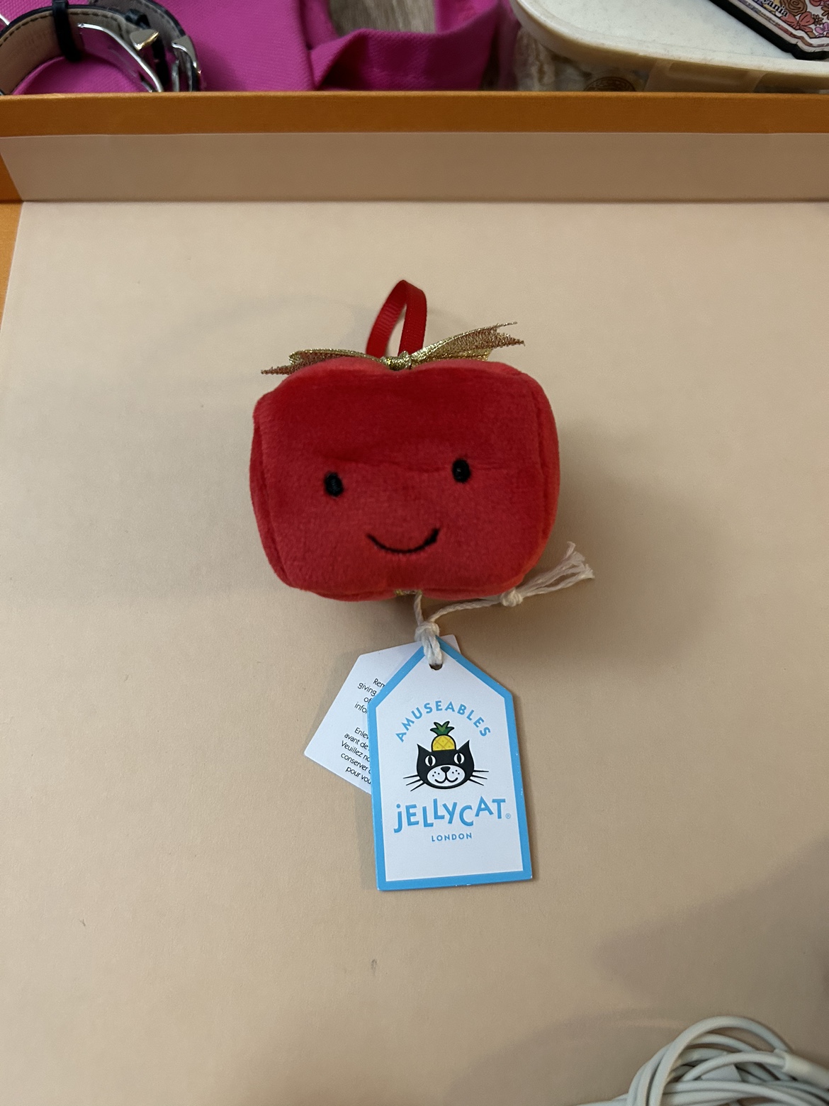 Jellycat present ornament