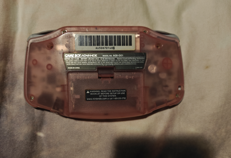 Game Boy Advance Pink - Used - photo 2