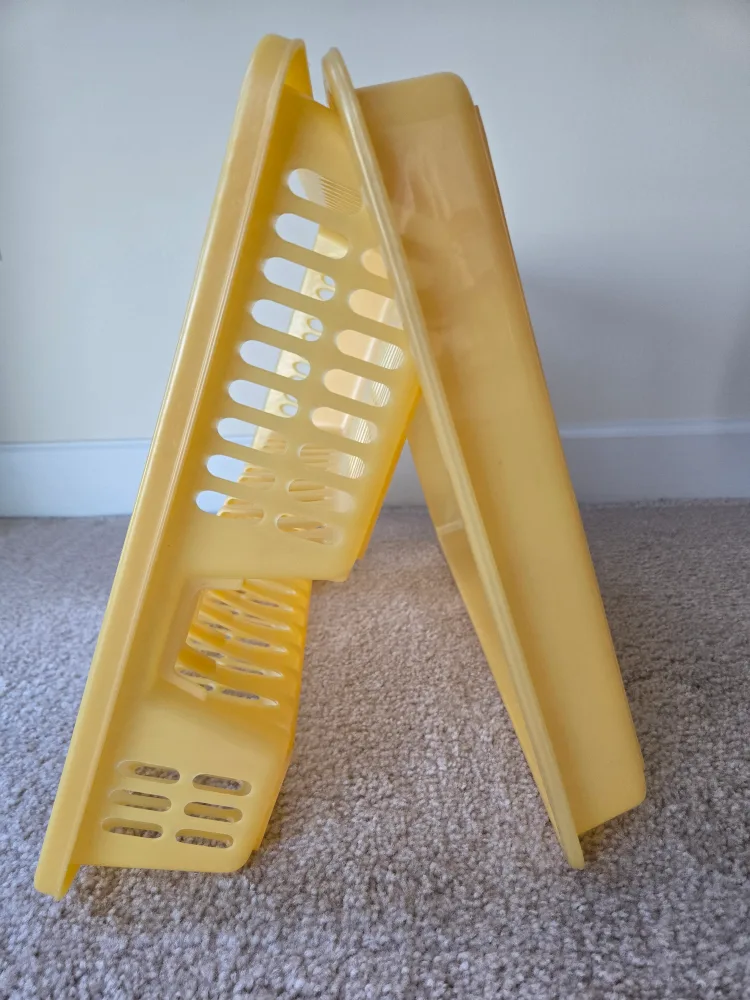 Yellow Plastic Dish Drying Rack image indicator(6)