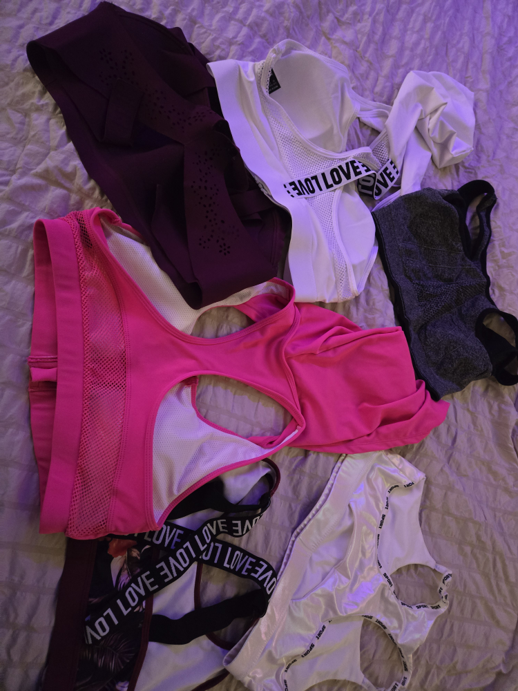 7 Sports Bras - Various Sizes and Colours