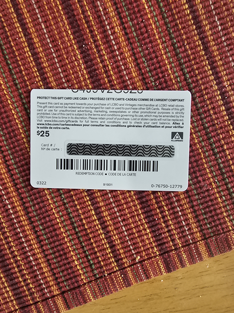 LCBO Gift Card - photo 2
