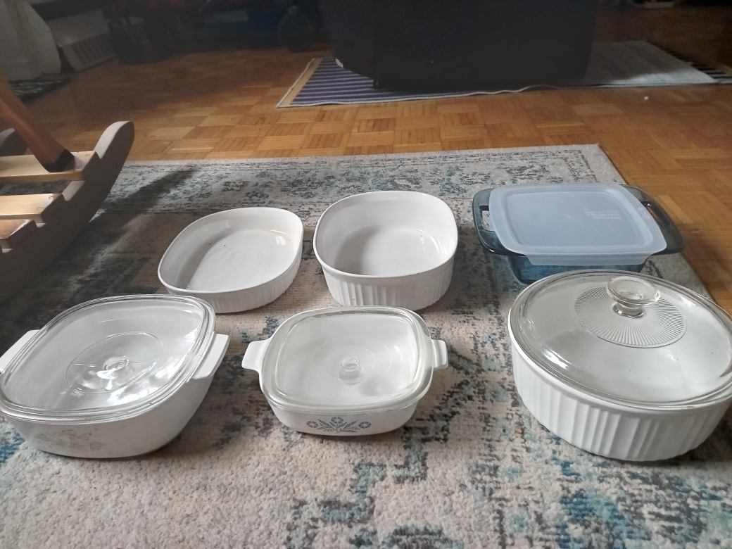 Set of Pyrex Baking Dishes