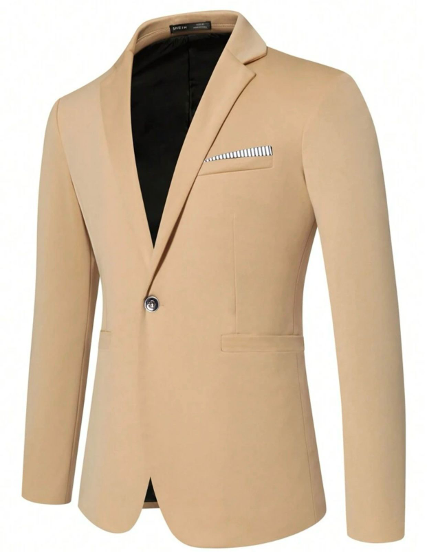 Men's Tan Blazer brand new!