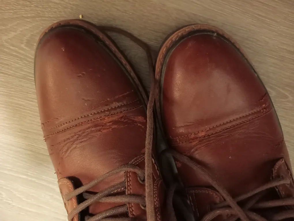 Men's Zara Brown leather boots image indicator(2)