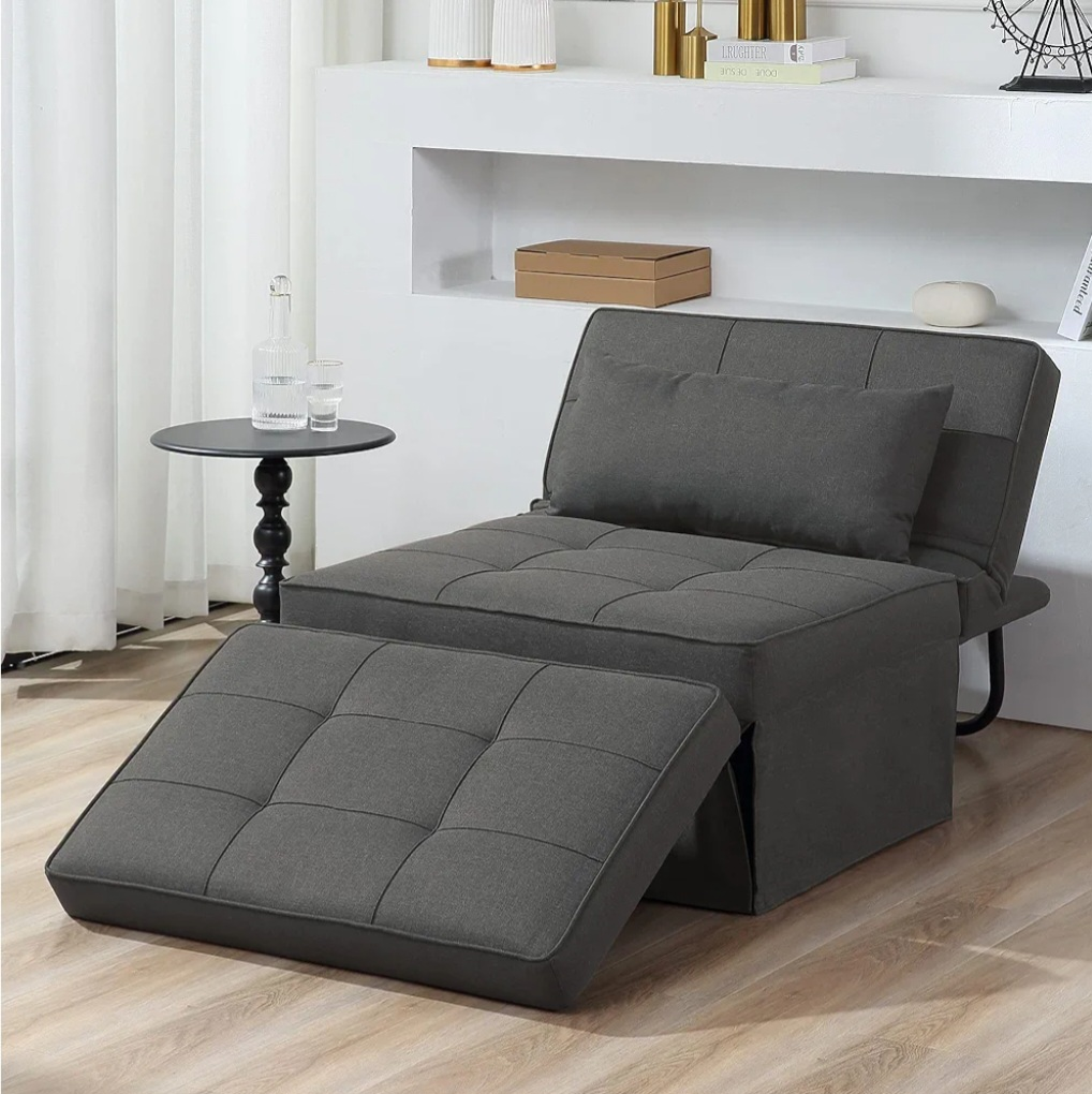Foldable Sofa Bed with Ottoman - new in box