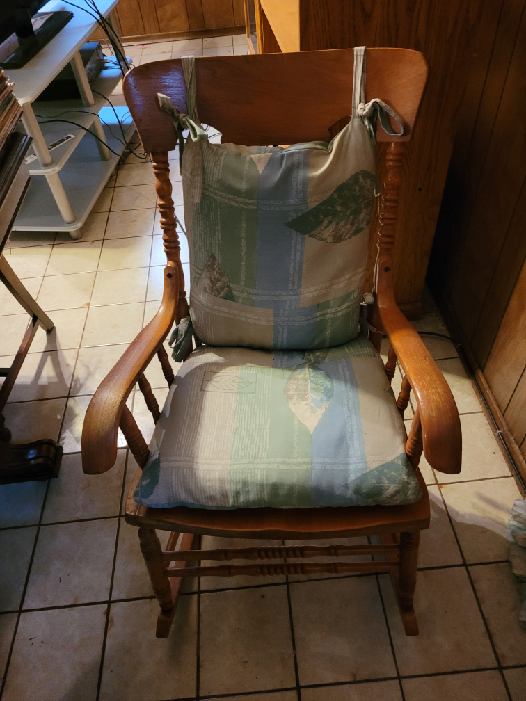 Wooden Rocking Chair