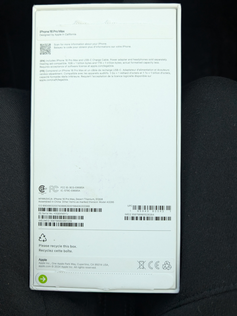 iPhone 16 Pro Max - 512gb - photo 3