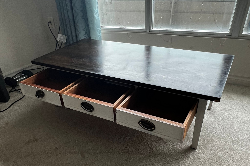 Coffee Table with Drawers