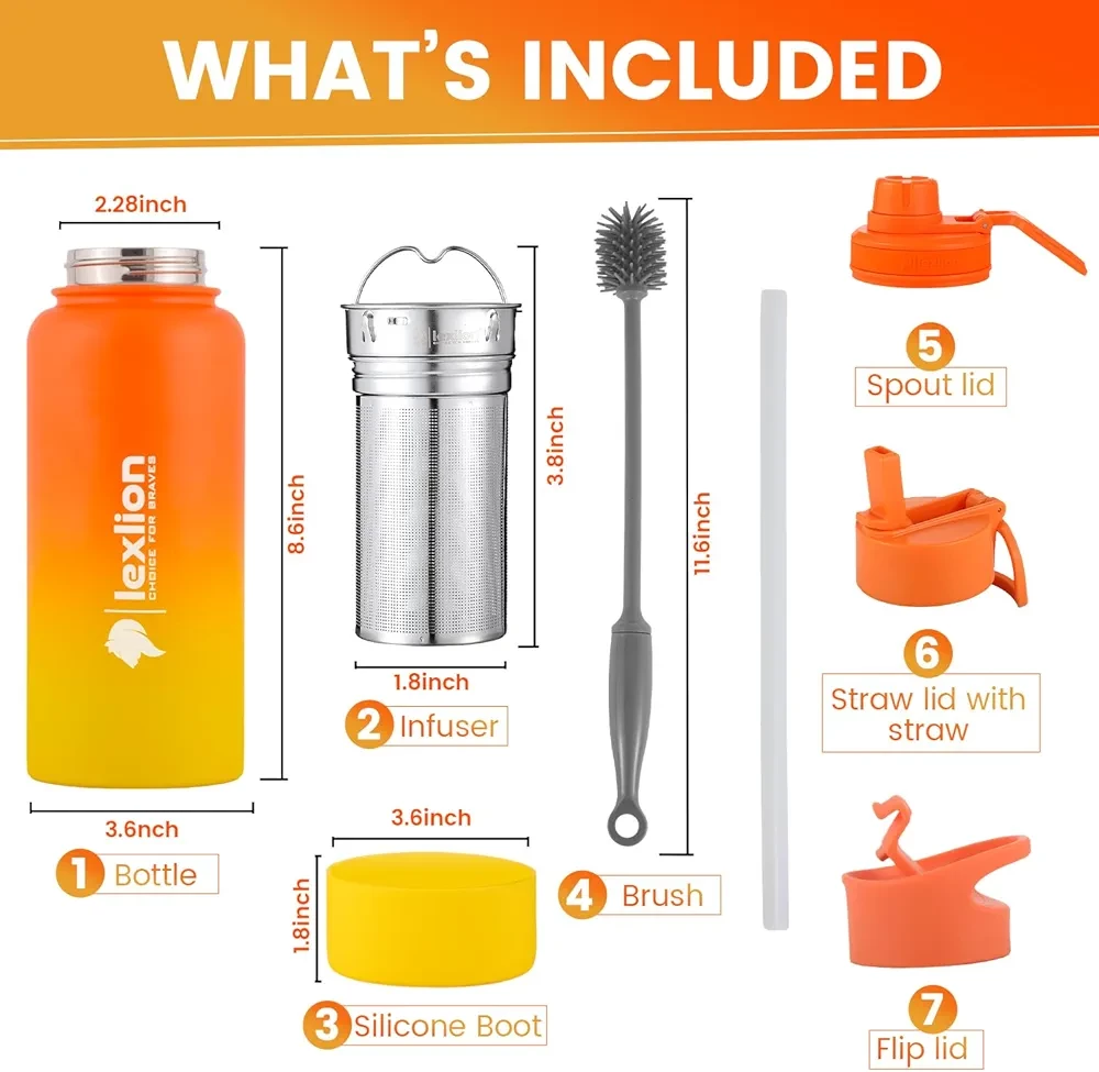 Insulated metal water bottle [NEW] - photo 4