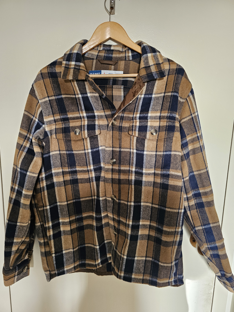Old Navy Flannel Shirt Jacket