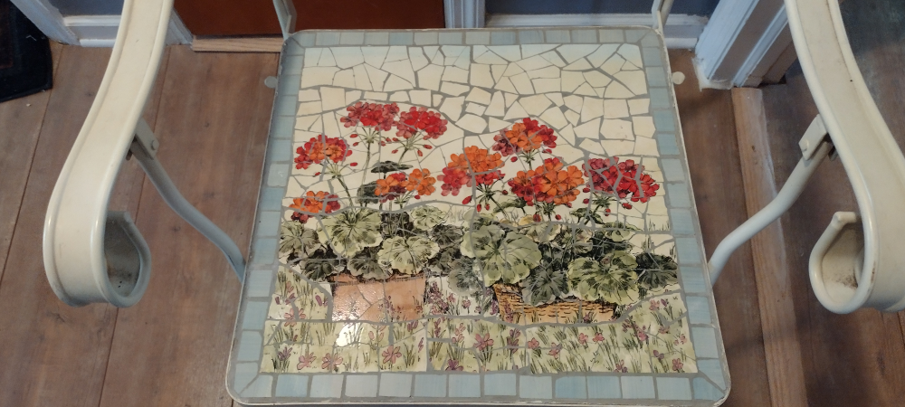 Folding Mosaic chair