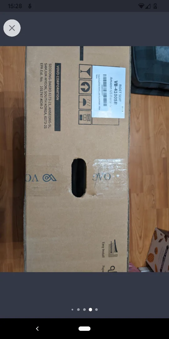 VOVO Smart Toilet Seat - Round image indicator(4)