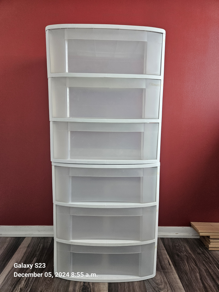 5 Drawer Storage Organizer. I have in the picture 2 organizers