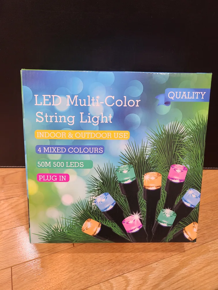 Christmas 500 LED string lights 50 meters long image indicator(2)