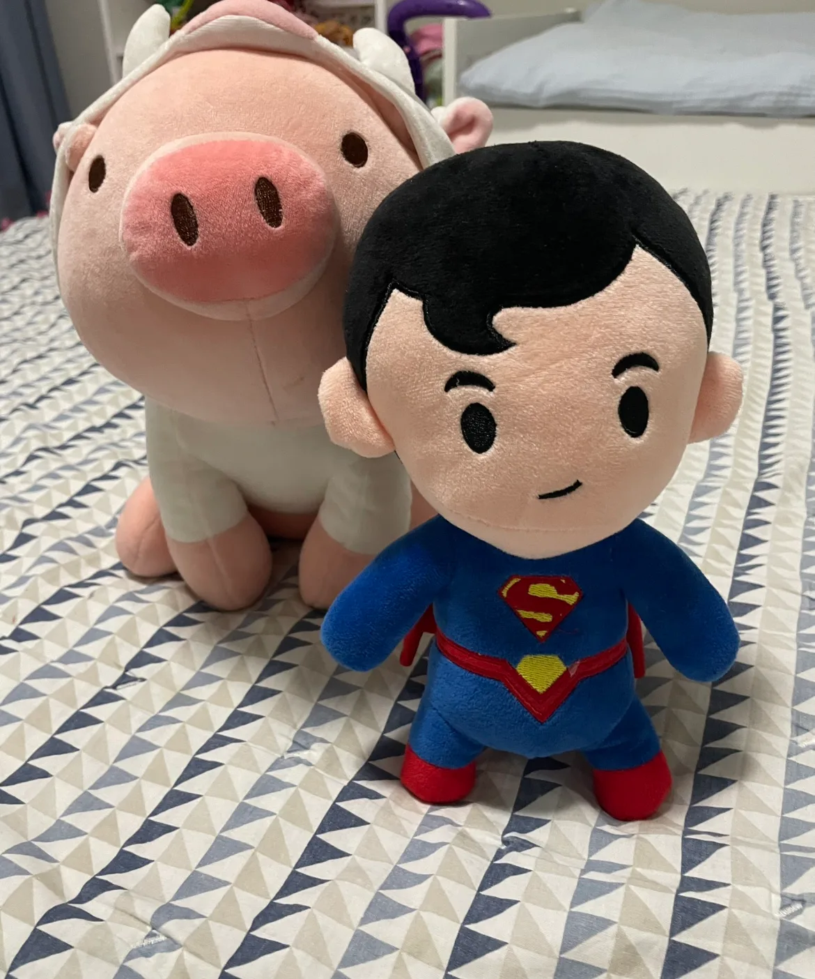 Superman and Pig Plush Toy thumbnail