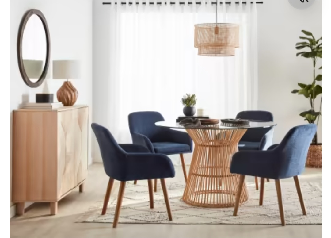 Rattan Dining Table - photo 5