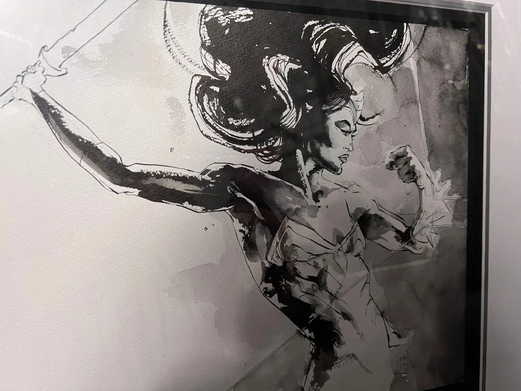 Jonathan Marks Barravecchia original artwork - Wonder Woman image indicator(2)