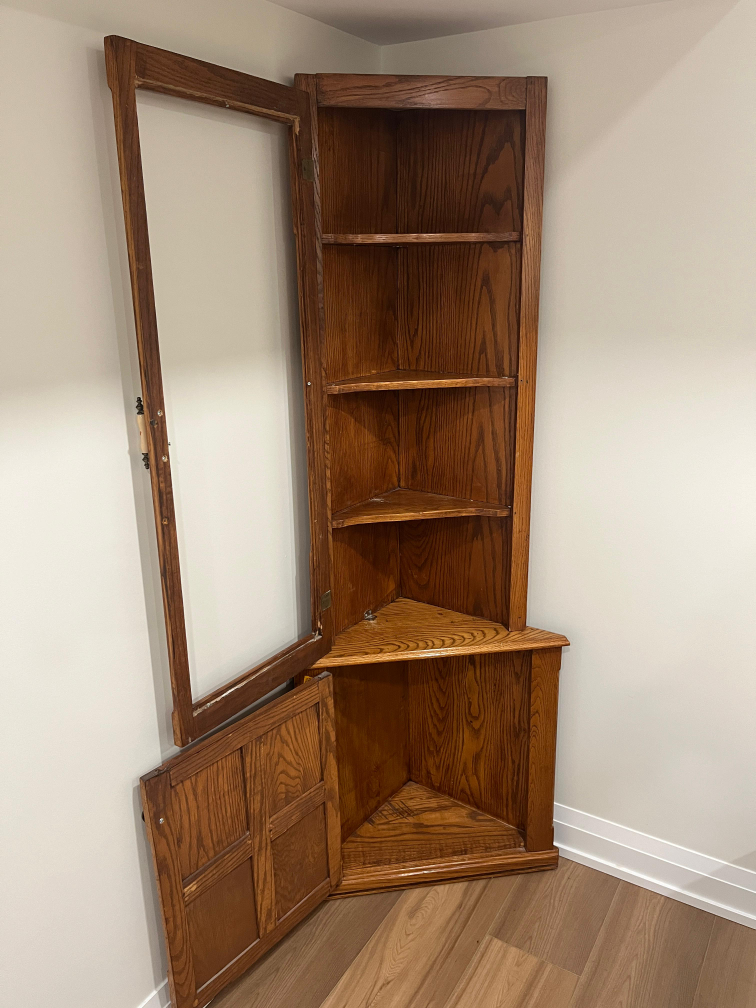 Corner Cabinet with door without glass - photo 2