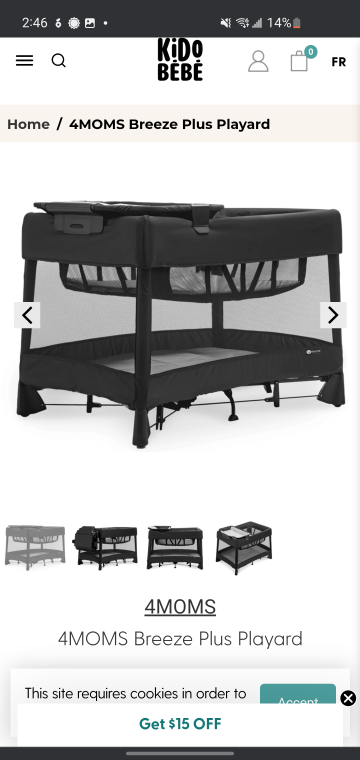 4Moms Breeze Plus Playard - photo 2
