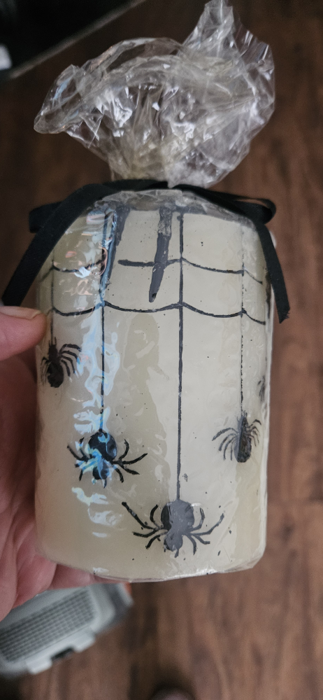 battery operated haloween candle